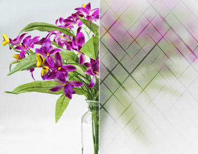 diagonal crosshatch-flower LC