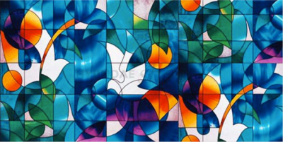 Decorative StainedGlass Bird